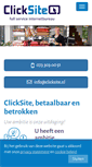 Mobile Screenshot of clicksite.nl
